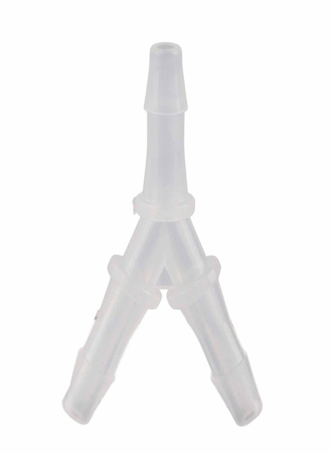 Cornesty Soft Hose Fittings Y Connector 3 Way Junction Aquarium Fish Tank Air Pump Transparent Plastic High Strength (4.8mm) - Image 5